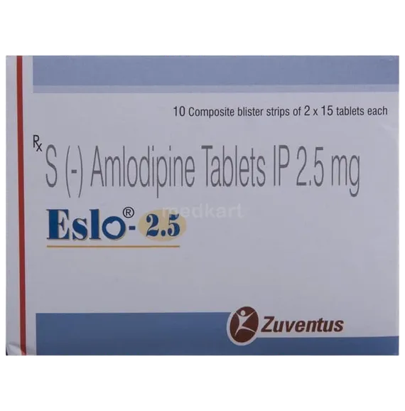 eslo 2.5mg tablet 15's